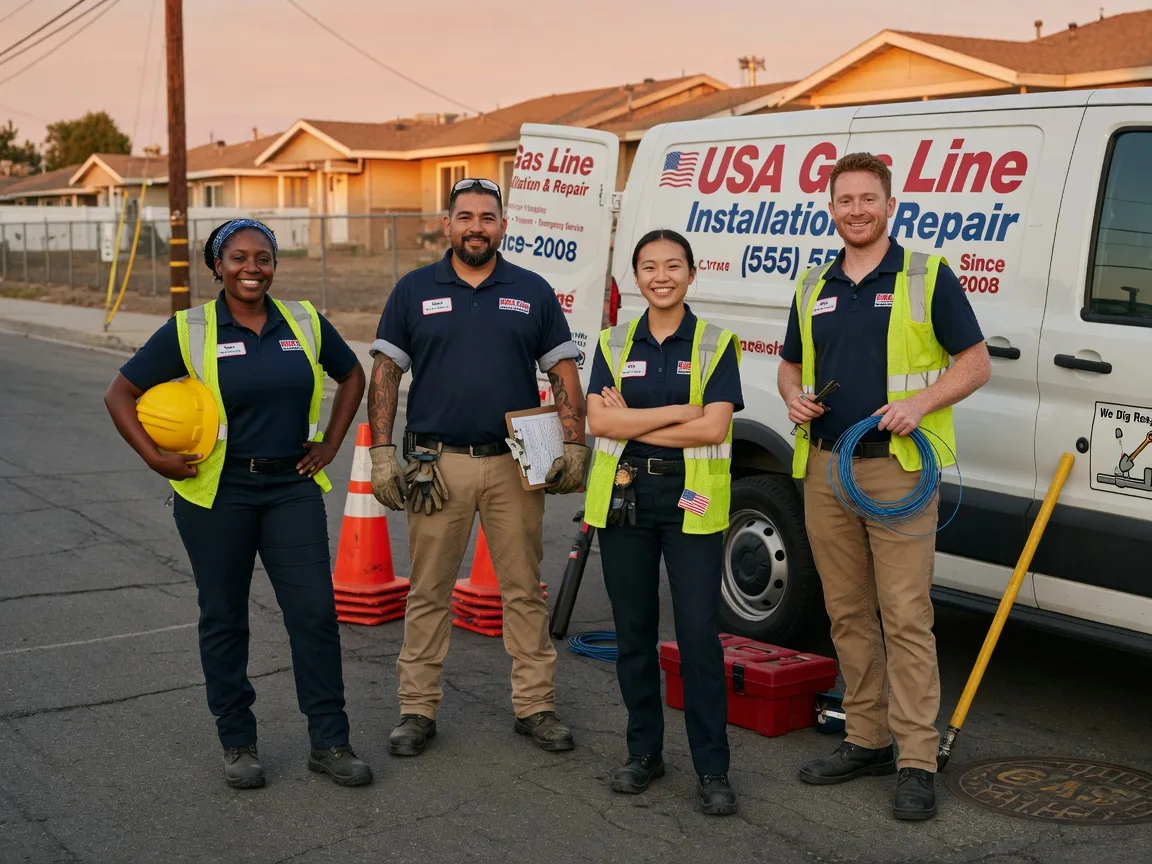 Gas Line Installation company in Morgantown, PA